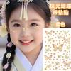 Maquiagem Infantil Adesivos de Diamante 3D Estéreo Gemas de Cristal Jardim de Infância Rosto Aurora Borboleta Adesivos Decorativos Presentes de Diamante