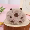 Muñeco de Peluche de Caricatura Capibara tamaño pequeño Accesorios para Muñeca Pez Globo Lindo Muñeco Celebratorio Cibernético Bolso Accesorios para la Cabeza Accesorios