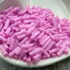 2X6Mm Tubo Espiral Colorido Torcido Contas para Tubo Espiral Materiais para Miçangas Artesanais DIY Acessórios de Joias Pulseira Contas Soltas