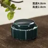 Tarro de té cerámico pequeño tamaño mini tarro de almacenamiento de bálsamo en polvo fragante caja de embalaje tarro de té pequeño 10ml logo imprimible