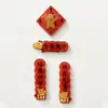 Nuevos Pareados de Año Nuevo Ziyu Tianxuning Imanes de Nevera de Acrílico Lindas Decoraciones Populares de Nevera de Alto Valor