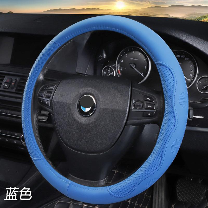 纤维皮压花  蓝色