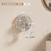 Gancho para Lavabo con Ventosa, Sin Taladrar, Gancho de Pared Fuerte, Sin Rastro, Colgante de Pared para Baño, Gancho para Lavabo Detrás de la Puerta