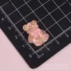 Accesorios de resina transparentes de chica de la jungla de dibujos animados Pegamento de crema DIY Imanes para refrigerador Accesorios para el cabello Llavero de zueco Parches