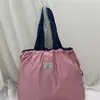 Bolsa de Compras Dobrável de Grande Capacidade para Viagem, Sacola Ecológica para Supermercado, Portátil