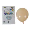 Globos retro mate de 18 pulgadas Set de globos de cumpleaños para fiesta transfronteriza decoración de escena globos retro