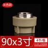 Conector interno hexagonal directo de alambre interno PPR gris blanco 32/40/50/63/75/90/110ppr