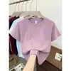 Nova camiseta de algodão puro com estampa de céu estrelado, manga curta, para mulheres, nova moda de verão, plus size, design estiloso, gola redonda, efeito emagrecedor