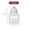 Amazon 10ml 15ml Mini Frasco de Vidro Polvilhador 50ml Frasco Polvilhador com Furos Pote Polvilhador Frasco Polvilhador para Churrasco
