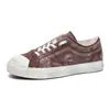 Zapatillas de mezclilla lavada estilo retro americano, zapatos de hombre de nicho desgastados, zapatillas casuales de lona transpirables estilo callejero