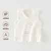 Chaleco de Bebé Puro Algodón Clase a Bebé Recién Nacido Verano Portabebés Chaleco de Espalda Media Estilo Primavera y Otoño Ropa Superior para Bebé