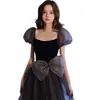 Novo Vestido de Noite de Primavera de 2026 Que Pode Ser Usado Casual ou em Banquetes, com um Design de Alto Padrão e uma Sensação Elegante e Etérea, Adequado para Estudantes