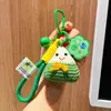 Colgante para Llavero con Forma de Tamal de Arroz Pegajoso, Hecho de Hilo, Decoración para Mochila para Estudiantes, un Pequeño Regalo para Animar a los Estudiantes durante los Exámenes y la Graduación
