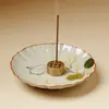 Porta-incienso de Conejo de Luna de Osmanthus Dorado Hecho en Fábrica con Nueve Agujeros, Bandeja para Incienso, Quemador de Incienso para Ceremonia del Té, Soporte para Incienso, Difusor, Porta-incienso