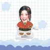 Figura de robot de cuerda acrílico para caminar del grupo de chicas de K-pop ILLIT, mercancía de celebridad
