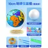 Kit de material de modelo semiacabado de bola de espuma de globo hecho a mano DIY para producción de geografía de séptimo grado