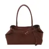 Bolsa Retro Ins Nova de Grande Capacidade Bolsa Feminina da Moda Moderna Bolsa de Axila Casual Estilo Coreano Pasta de Ombro para Trabalho