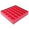 Caja de almacenamiento de monedas de un dólar Supermercado Banco Caja de monedas de un dólar Caja de plástico ABS para monedas de juego Contar monedas