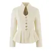 Top profesional de lujo ligero estilo Chanel para mujer, nueva colección de otoño, sofisticado y elegante, rejuvenecedor, entallado a la cintura, corte ajustado, prenda exterior elegante