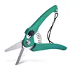 Superventas Transfronterizas En Stock Tijeras de Podar para Exteriores de Acero Inoxidable Tijeras de Jardinería para Macizos de Flores y Jardinería