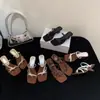Primer Encuentro: Sandalias de Verano para Mujer Elegantes y Únicas - Versátiles, Casuales, de Tacón Alto, Puntera Cuadrada, Uso Bidireccional, con Tacón de Cuña y Diseño de Pinza para el Dedo del Pie