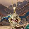 Juego en Línea Mito Negro Wukong Popular Nuevo Collar Colgante Chino Nicho Alta Gama Accesorios Estilo Nacional Collar Tendencia Nacional Venta al por Mayor