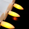 Vela Digital LED Luz 3D Bala Mini Velinha Roteiro Festa de Aniversário Casamento Decoração Luz de Ambiente
