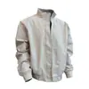 Chaqueta Casual para Hombre Nueva Otoño/Invierno 2026, Moda Trendy con Cuello Alto, Corte Holgado, Tallas Grandes para Hombre