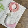 Jade Blanco Talla Raíz Bodhi Proverbios de Seis Caracteres Plato de Estudiante Pulsera para Jugar Envoltura Femenina para el Dedo Bodhi Suave Zi Wen Jugando Pulsera de Cuentas de Buda