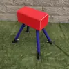 Cavalo de Ginástica para Prática Infantil Multi-Nível com Altura Ajustável para Jardim de Infância, Cavalo de Pulo Ajustável