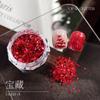 Arte de Uñas Navideño Copo de Nieve Super Brillante Lentejuelas Grandes Mágicas Coloridas Rosa Brillante Plata Alta Brillo Parche Decorativo para Uñas DIY