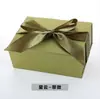 Cajas de regalo de cinta nuevas hechas a medida, de alta gama, cajas de regalo plegables de una sola pieza, venta al por mayor para ventas transfronterizas