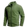 Suéter de hombre de cuello alto con cremallera de manga larga de comercio exterior nuevo, tendencia transfronteriza, combinable con todo, chaqueta polar para hombre