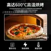 Forno Elétrico de Pizza de Bancada Comercial, Equipamento de Panificação de Nápoles, Forno de Assar Rápido para Pizza Fina Italiana, Entrega Direta