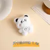 Oso Blanco Lindo Broche Colgante de Peluche Colgante Pequeño Accesorios para Ropa Bolso Accesorios para Manualidades al por Mayor Muñeca Pequeña