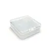 Zihuo 744 Caja Cuadrada Transparente PP Pequeña Caja Vacía Empaque Caja de Plástico Joyería Tapones para los Oídos Almacenamiento Caja de Medicamentos
