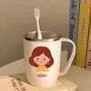 Vaso para enjuague bucal de acero inoxidable 304 para hogares pequeños, Juego familiar de cuatro, Vaso para cepillado de dientes en casa, Vaso de alta apariencia resistente a roturas para niños