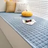 Alfombrilla de Pana para Mirador de Dormitorio Principal, Apta para Todas las Estaciones, Cojín Antideslizante para Mirador de Balcón, Alfombrilla Decorativa para Repisa de Ventana, Tatami
