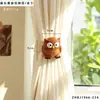 Cuerda para atar cortinas de león de dibujos animados, tira, cordón de amarre para decoración de sala de estar y habitación infantil, cordón elástico para fijar cortinas translúcidas