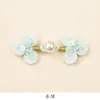 Nuevo botón de estilo chino cheongsam, botón de tres anillos tejido a mano con cuentas, botón de chaleco de traje Tang, accesorio de ropa