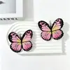 Artesanía de Seda de Mariposa Simulada Decoración de Interiores Accesorios para Fotografía Flores Falsas Decoración de Bodas Flores de Mariposa Creativas Venta al por Mayor