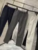 Calça Casual Reta Versátil Estilosa Funcional Esportiva Outono/Inverno Nova Tecida de Camada Dupla Cortada em 3D Econômica para Exterior Homem