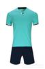 Compra grupal al por mayor ropa nueva para adultos y niños, ropa de fútbol, ropa de equipo de entrenamiento para competición, ropa de fútbol de manga corta, estampado de números, estampado de números