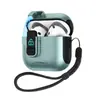 Adecuado para funda de auriculares AirPods Pro2/Pro3/4, Soporte de tapa emergente Apple, Ajuste integral
