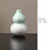Vaso de Cerâmica Cabaça com Esmalte Cristalizado para Uso Doméstico, Recipiente de Arranjo de Flores de Alto Valor, Vaso de Flores Hidropônico, Decoração de Casa, High-End