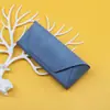 Estuche para Gafas con Patrón de Piel de Oveja, Estuche Grande para Gafas de Sol con Logotipo, Estuche de Cuero para Gafas, Estuche Plegable para Gafas de Miopía, Venta al por Mayor del Fabricante
