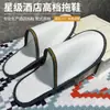 Pantuflas Desechables de Hotel para Hombres y Mujeres, Tela de Algodón y Lino, Pantuflas de Lino Antideslizantes de Invierno para Casas de Huéspedes y Hoteles, Al por Mayor en Stock