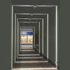 Foco de Haz LED Foco para Marco de Puerta Foco para Pasillo de Hotel KTV Escalera Luz Lineal Luz de Rayo Foco para Repisa de Ventana Luz para Pared Exterior