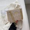 Bolsa popular deste ano feminina de grande capacidade 2025 primavera nova moda transfronteiriça corrente bolsa de ombro bolsa transversal para o dia a dia