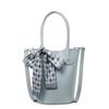 Bolsa de Mão de Design de Nicho Novo Moda Casual Feminina Cor Pura 2025 Bolsa Balde Bolsa de Ombro Personalizada de Primavera